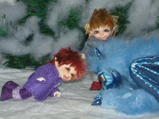 Последняя в этом году зимняя история от Таниты "Смурфик" (фото 5)