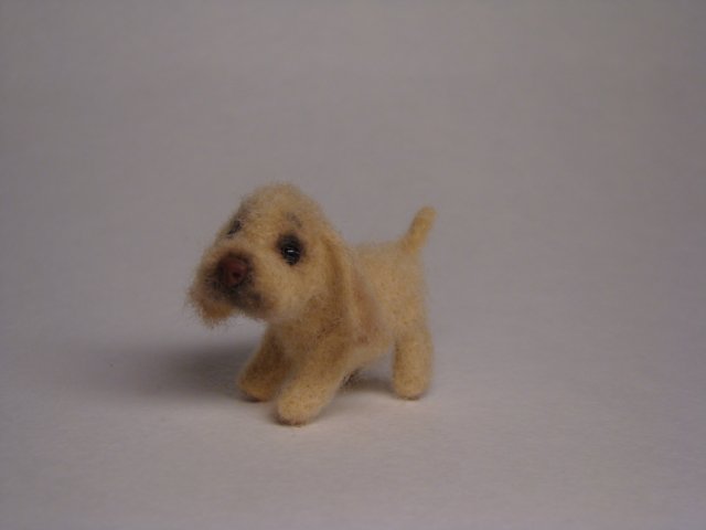 Маленький но верный друг. Авторская игрушка валянием Ольги Чернухо (фото 6)