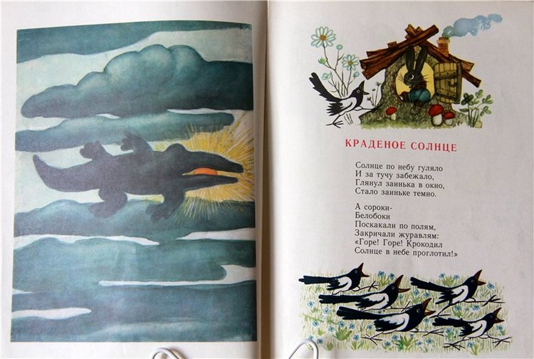 Моя любимая книга детства, продолжение. Сказки Корнея Чуковского