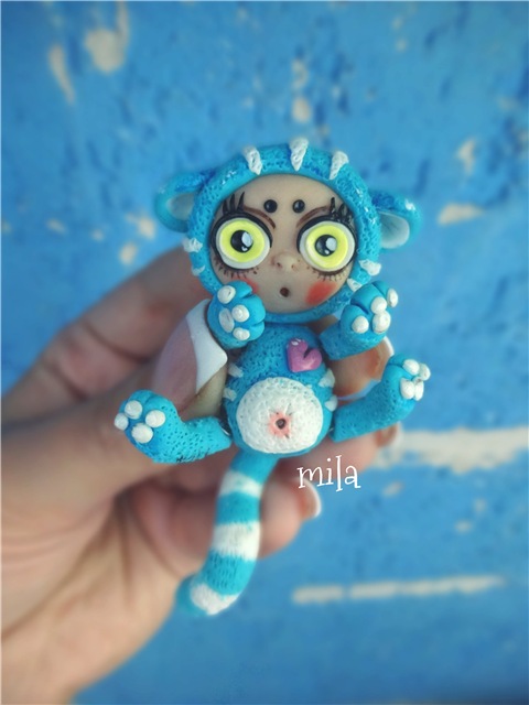 Новые авторские куклы из полимерной глины от Милы