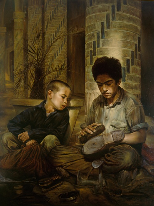 Реалистичная живопись Востока: Иман Малеки (фото 7)