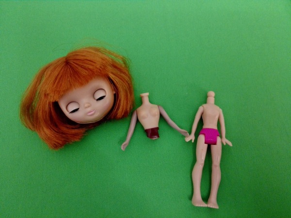 Пересадка Blythe Petite на Polly Pocket (фото 8)