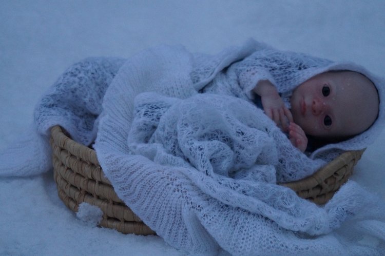 Зимний эльф Снежан — Куклы Реборн (Reborn): работы мастеров (фото 3)