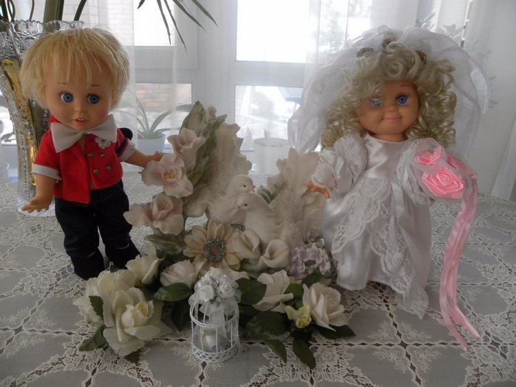 Ах, эта Свадьба, свадьба — Куклы Galoob Baby Face (Фейсинки): винтаж 90 (фото 10)