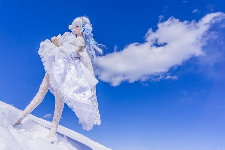 Красивые волшебные фотографии кукол от Azure Япония