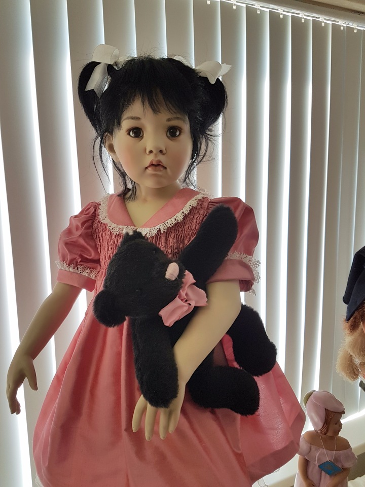 Пасхальная встреча в магазине кукол Хильдегард Гюнзел. Новая коллекция из резин 2017. Азиаточка Tian Yu