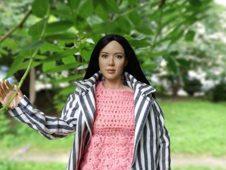 Джунг в дождливый день. Шарнирная кукла от VERYCOOL