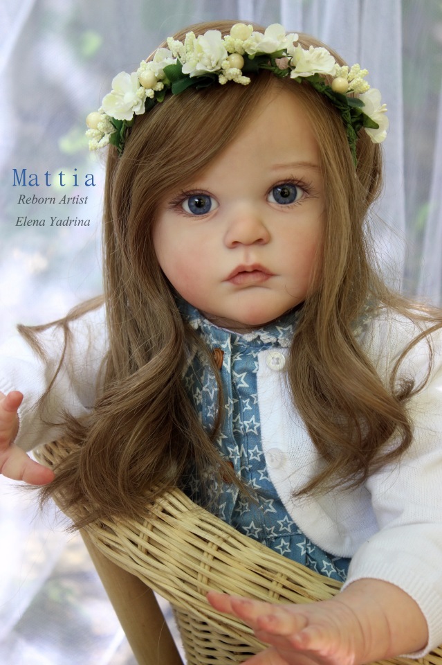 Малышка Mattia. Куклы реборн Елены Ядриной