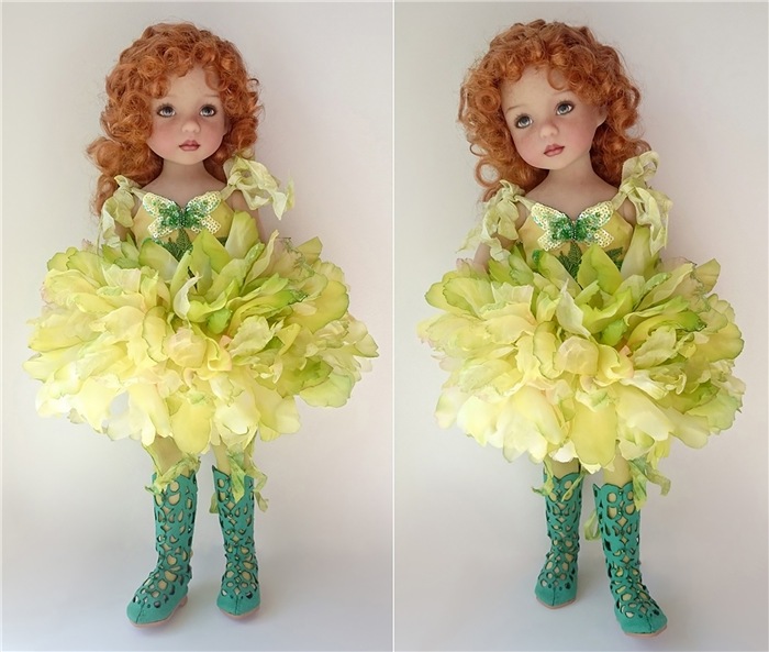 Мои пионы, Мона — Куклы Dianna Effner (Эффнер) из винила: Little Darling