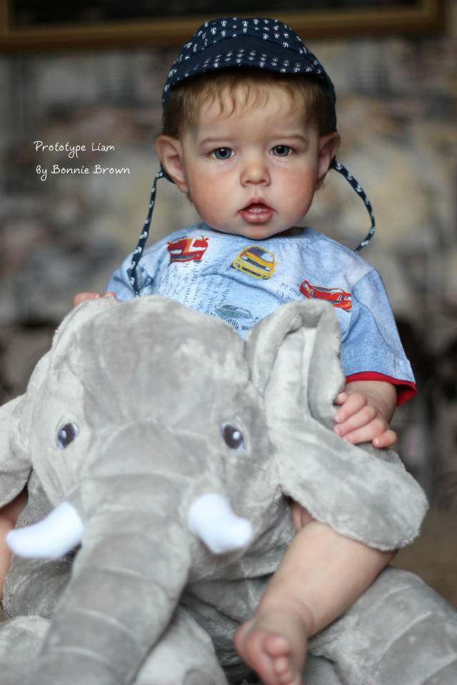Лиам от Бонни Браун. Liam by Bonnie Brown. Кукла реборн Преображенской Светланы