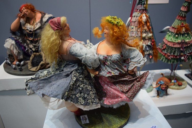 VIII Московская международная выставка Искусство куклы. Таланты и поклонники. Часть II