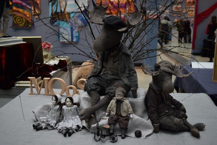 VIII Московская международная выставка Искусство куклы. Таланты и поклонники. Часть I