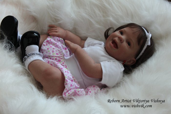 Белоснежка... Снежка.. Кукла реборн Вишни Виктории (фото 5)