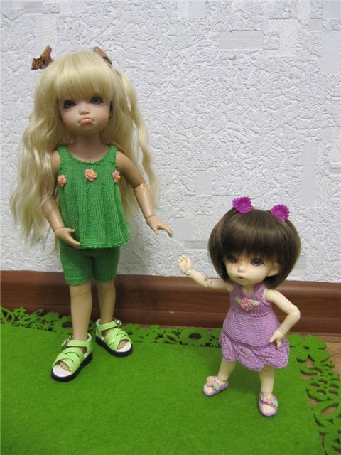 Наряд для Аришки | Бэйбики Наряд для Аришки — Одежда и обувь для кукол BJD (БЖД): 1/3 (фото 6)