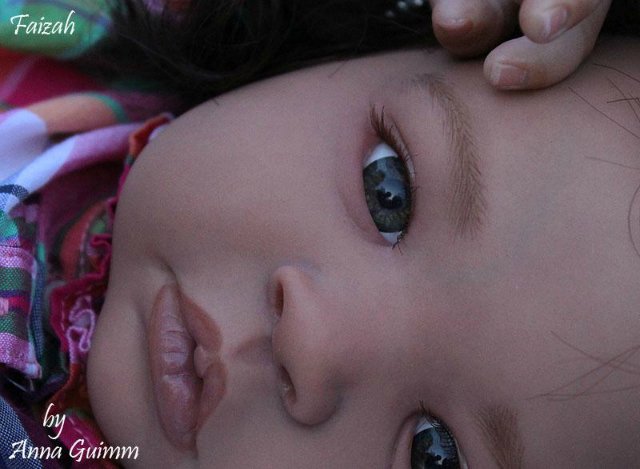 Интересная мулаточка,на основе молда шаян