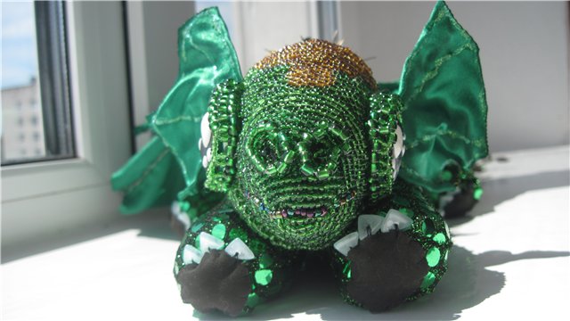 Дракоша — Текстильные игрушки и примитивы: кофейные (фото 6)