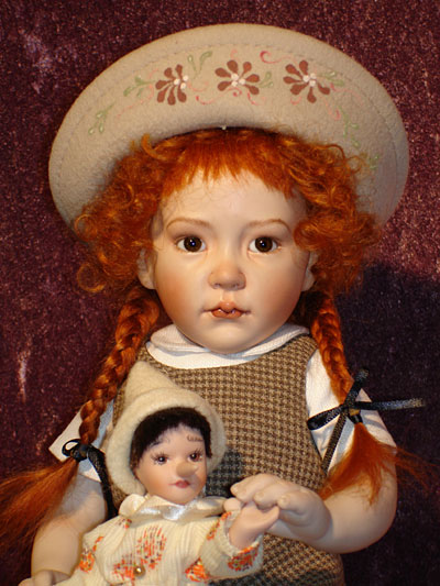 Замечательная коллекция кукол известного мастера. Авторские куклы Beatrice Perini dolls, Беатрис Перини