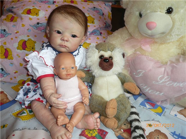 Кукла реборн Оленька. Мы подросли