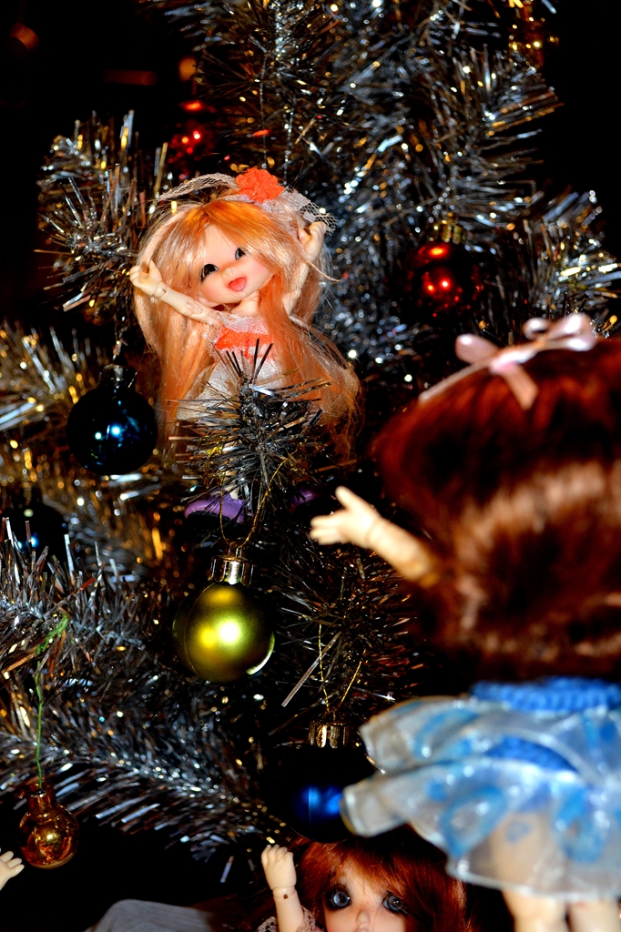 Новогодние приготовления наших красавиц BJD