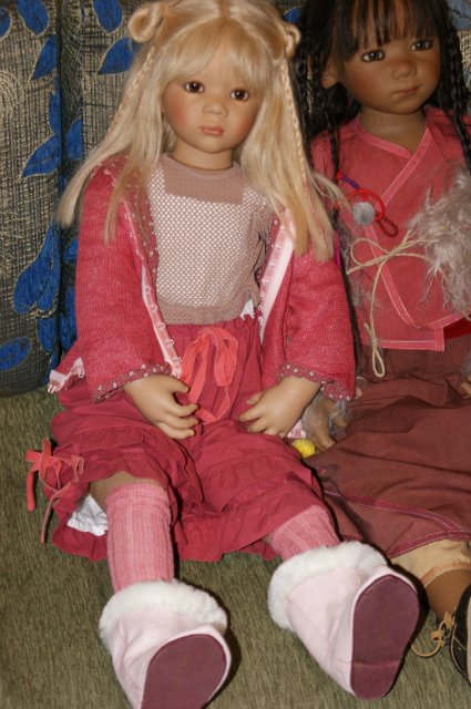 Куклы Swantje и Kumari - две сестрички от Annete Himstedt