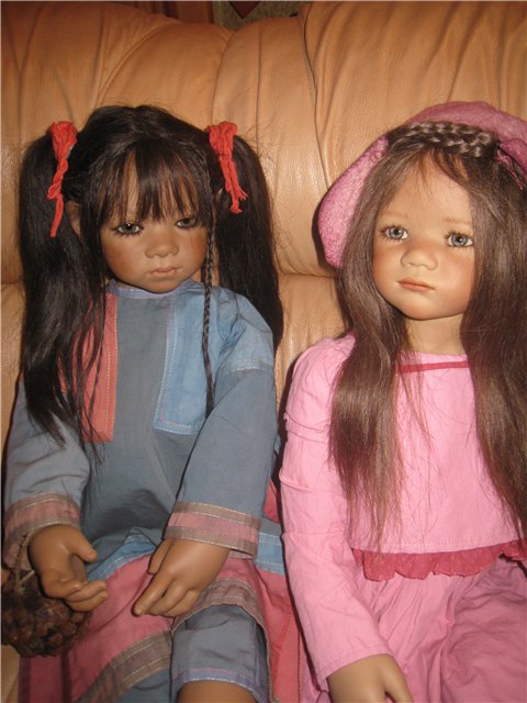 Мапи. Коллекционная кукла Annete Himstedt