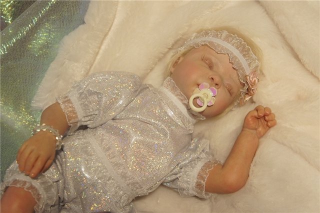 Мой первый возрождённый реборн - Кристалинка (фото 4)