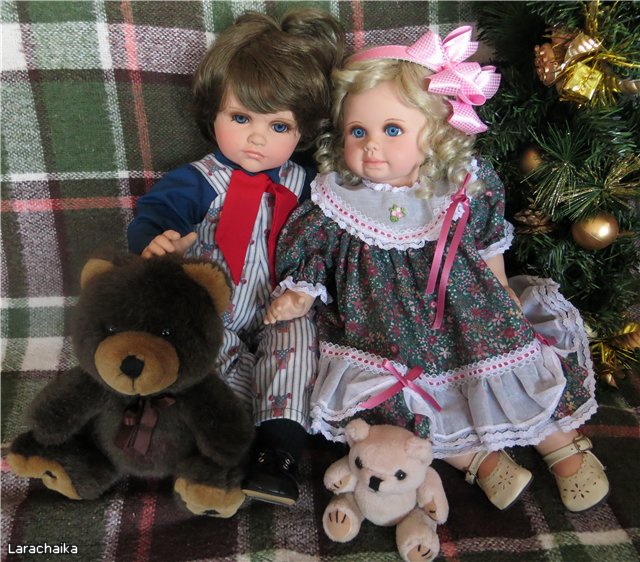 "Прощание с ... ёлкой..."-Зарисовка. Редкие коллекционные куклы от Jerri McCloud