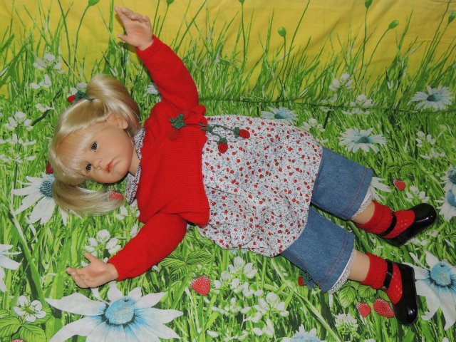 Две любимые сестрёнки. Куклы Гюнцель (фото 6)