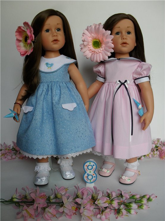 "С днём рождения, птички!" Наряды для кукол Готц