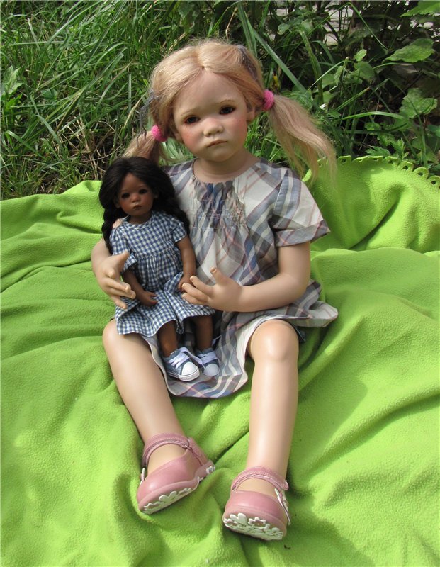 Первое солнце осеннее. Куклы Annette Himstedt (фото 10)