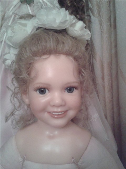 Неотразимая фарфоровая кукла Джинджер от Ann Timmerman (фото 6)