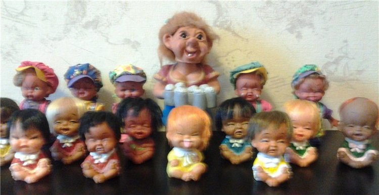 Коллекция: Винтажная характерная малышня | Бэйбики Коллекция: Винтажная характерная малышня