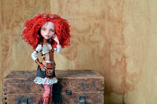 Мой первый ООАК Monster High (фото 2)