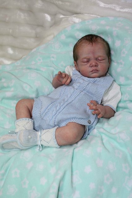 Кукла реборн CASPAR прототип художник Beatrix Schröder