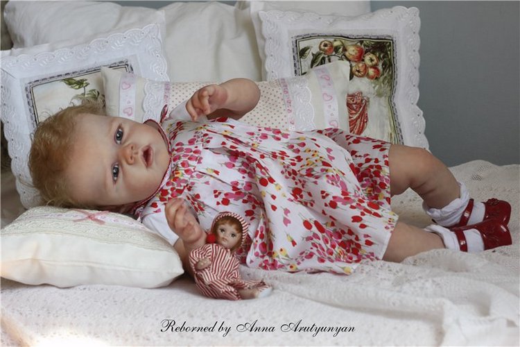 Кукла реборн Ева-Ангелина! Художник А.Арутюнян (фото 4)