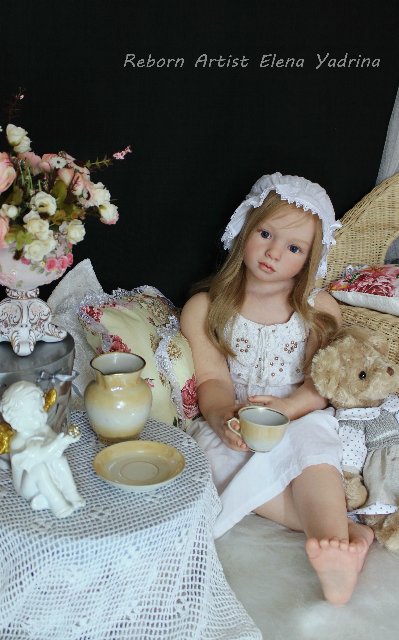 Сама нежность... Куклы реборн Елены Ядриной