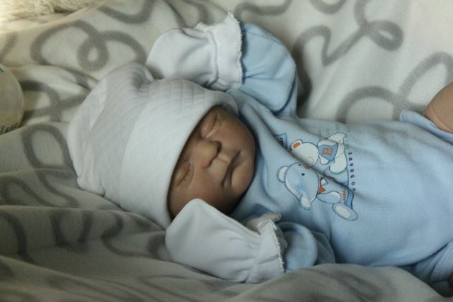 Жульенчик... Малыш реборн Виктории Вишни