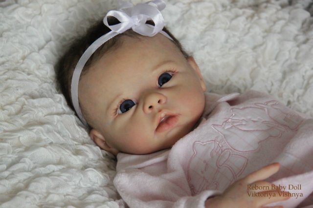 Девочка Кристочка... Куколка реборн Виктории Вишни