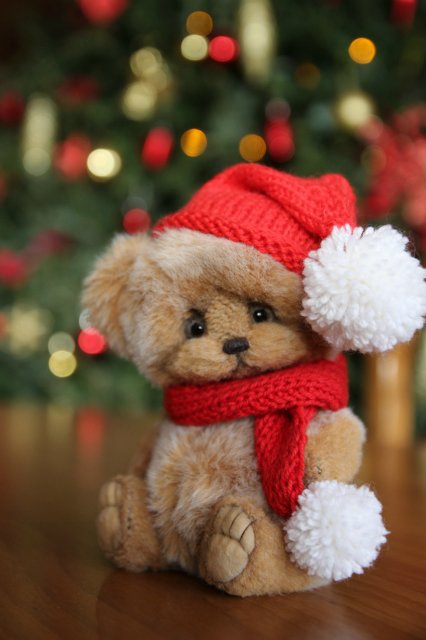 С Наступающим Новым Годом! Авторский мишка Лены Белобородовой (фото 4)