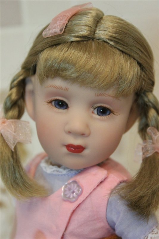 Была журавликом в небе, а стала синичкою в руке. Куклы Beatrice Perini для Gotz