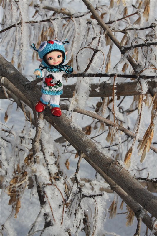 Зимняя прогулка моих крошек! Реалпуки Pupu и реалпуки Сосо