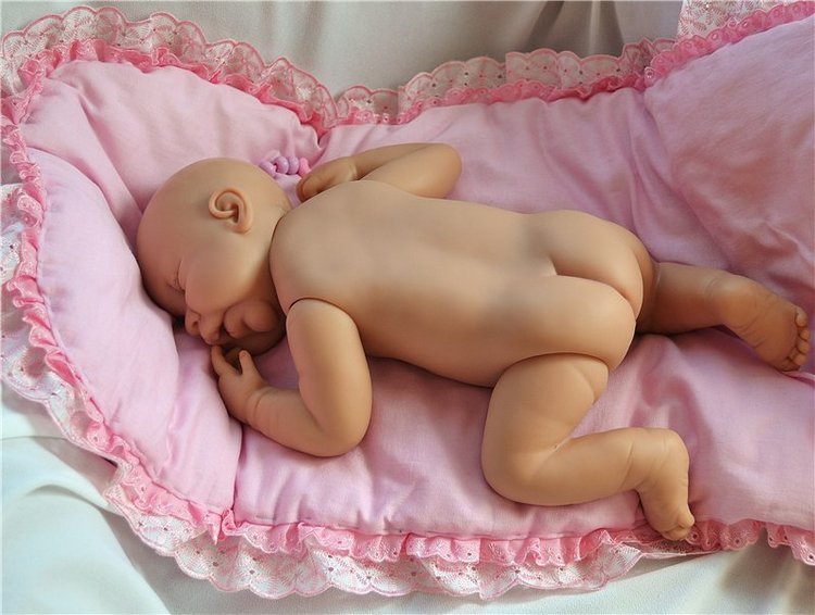 Анатомический младенец- девочка от Эштона Дрейка, The Ashton-Drake Galleries (фото 7)