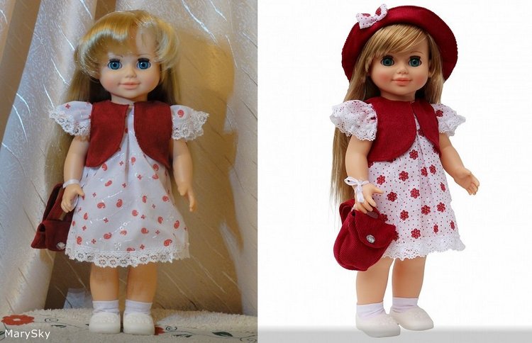 Наши Аннушки от фабрики "Весна". Сравнение с Gotz, Paola Reina, American Girl и фейсинками