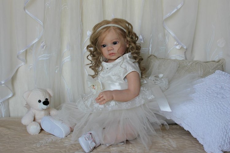 Вероника - моя маленькая принцесса! Кукла реборн Шепелевой Людмилы