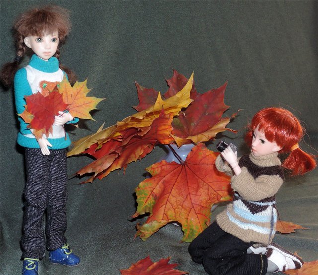 Осень - время рыжих — Куклы и тела Obitsu (Обитсу): 1/6 (фото 8)