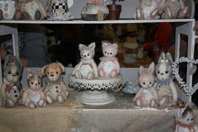 Выставка кукол, мишек тедди, кукольных домиков и миниатюры в Нидерландах. Продолжение