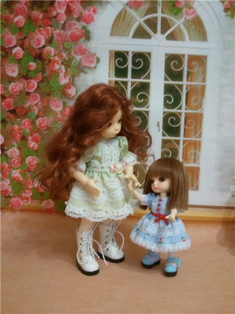 Старшая сестричка для пукифи Зои