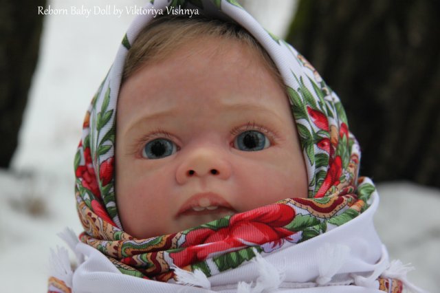 Настенька из сказки Морозко! Куколка реборн Виктории Вишни (фото 10)