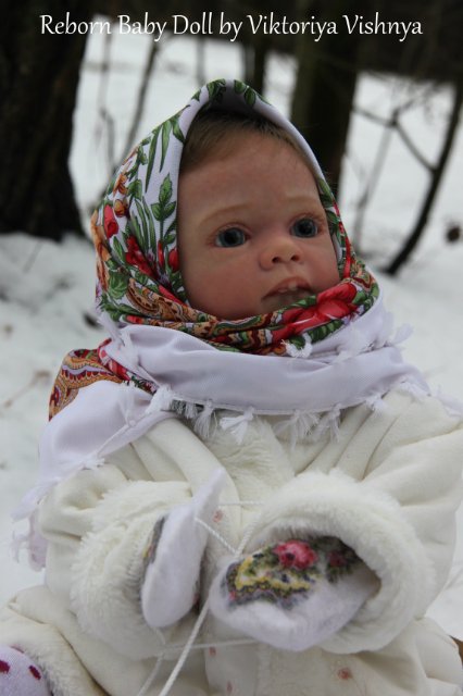 Настенька из сказки Морозко! Куколка реборн Виктории Вишни (фото 8)