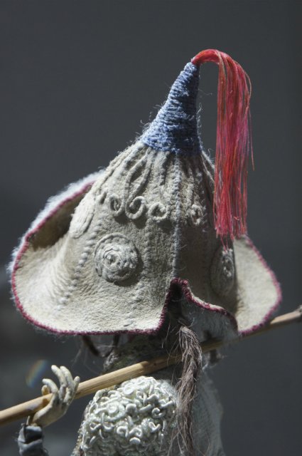 Выставка кукол по эскизам главного художника фильма "Монгол" - Даши Намдакова